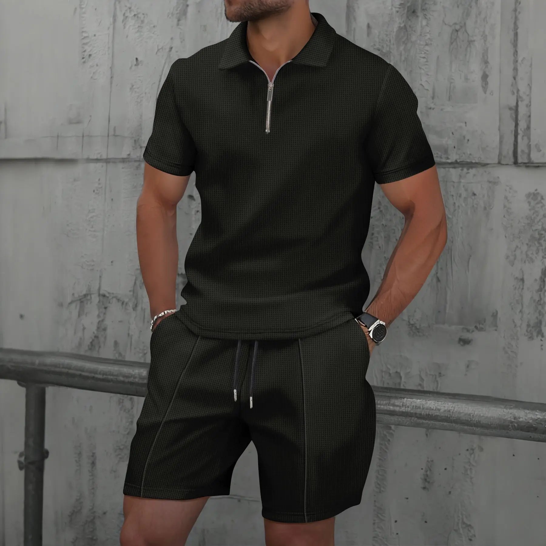 Jean et Marcel™ | Ensemble Polo d'Été Moderne – Léger & Élégant