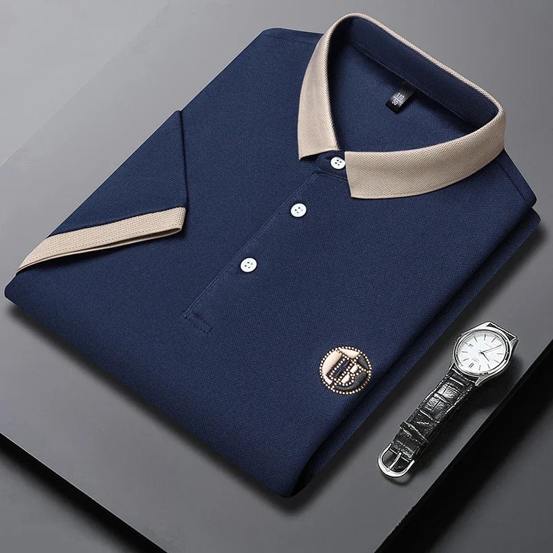 Jean™ | Polo de Luxe avec Emblème Raffiné