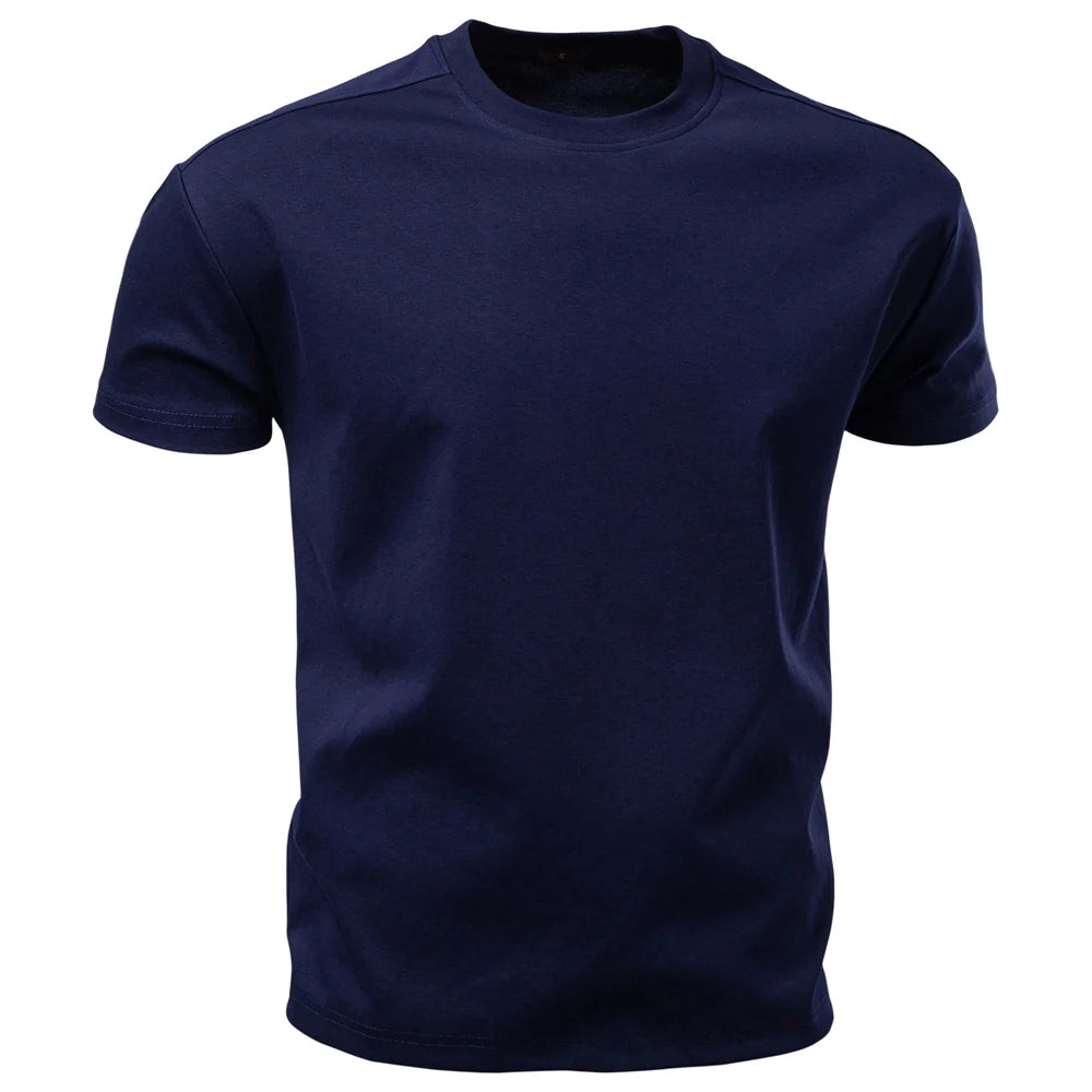 Jean™ | T-shirt en coton premium à col rond