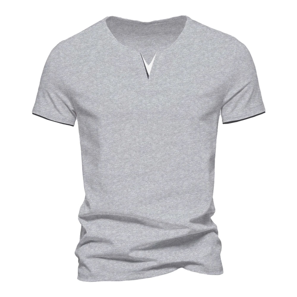 Jean et Marcel™ | T-shirt d'Été Homme à Col en V