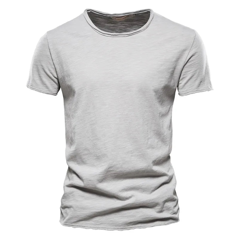 Jean™ | T-shirt d'Été en Coton à Col Rond