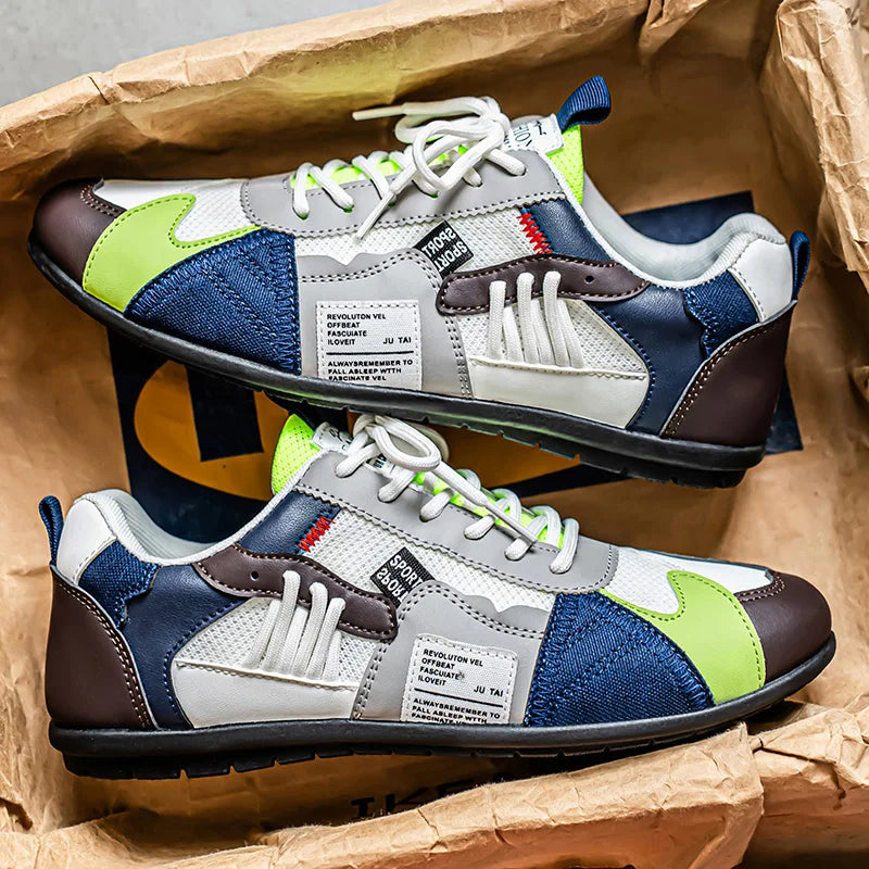 Jean™ | Baskets Rétro Colorées