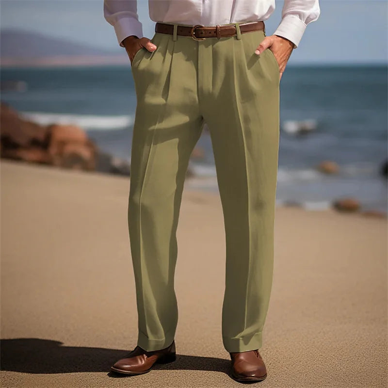 Jean et Marcel™ | Pantalon élégant en lin