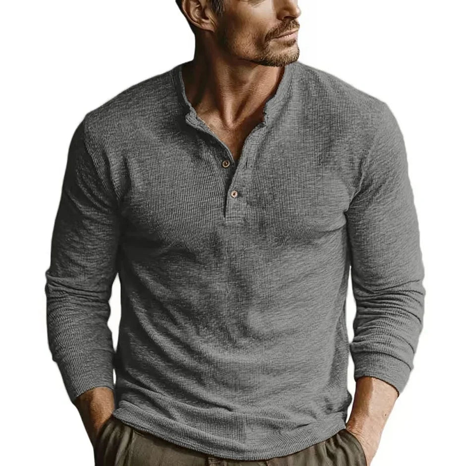 Jean & Marcel™ | Chemise Homme Intemporelle à Manches Longues
