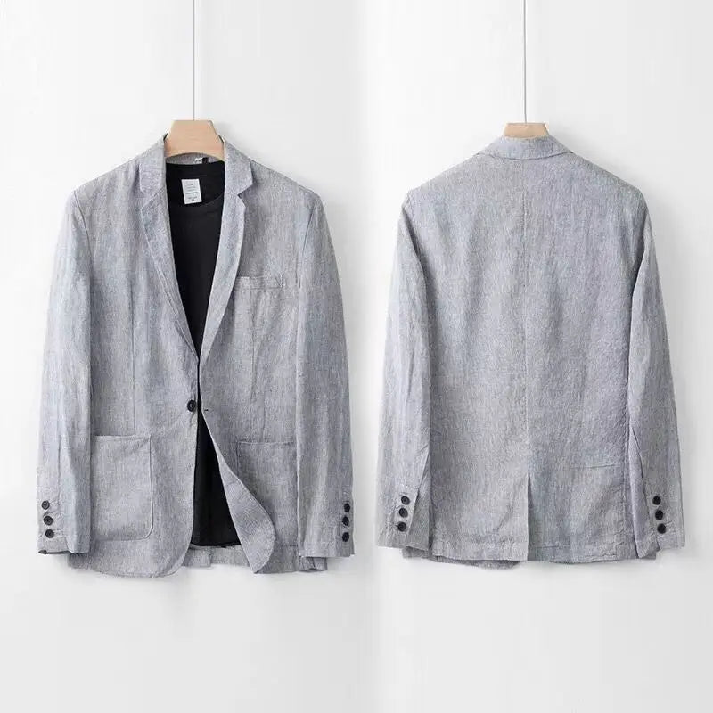 Jean et Marcel™ | Costume en lin deux pièces élégant pour homme