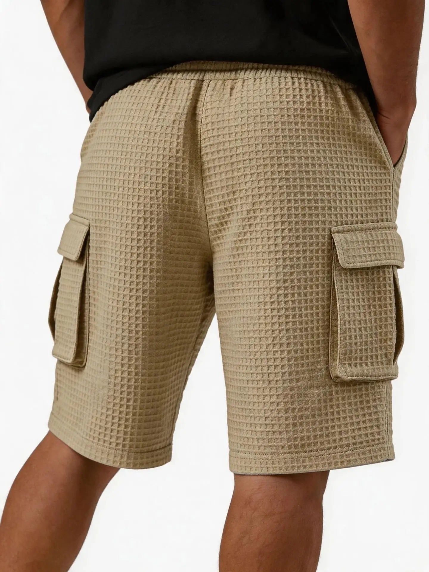 Jean et Marcel™ | Short Décontracté à Motif Gaufré
