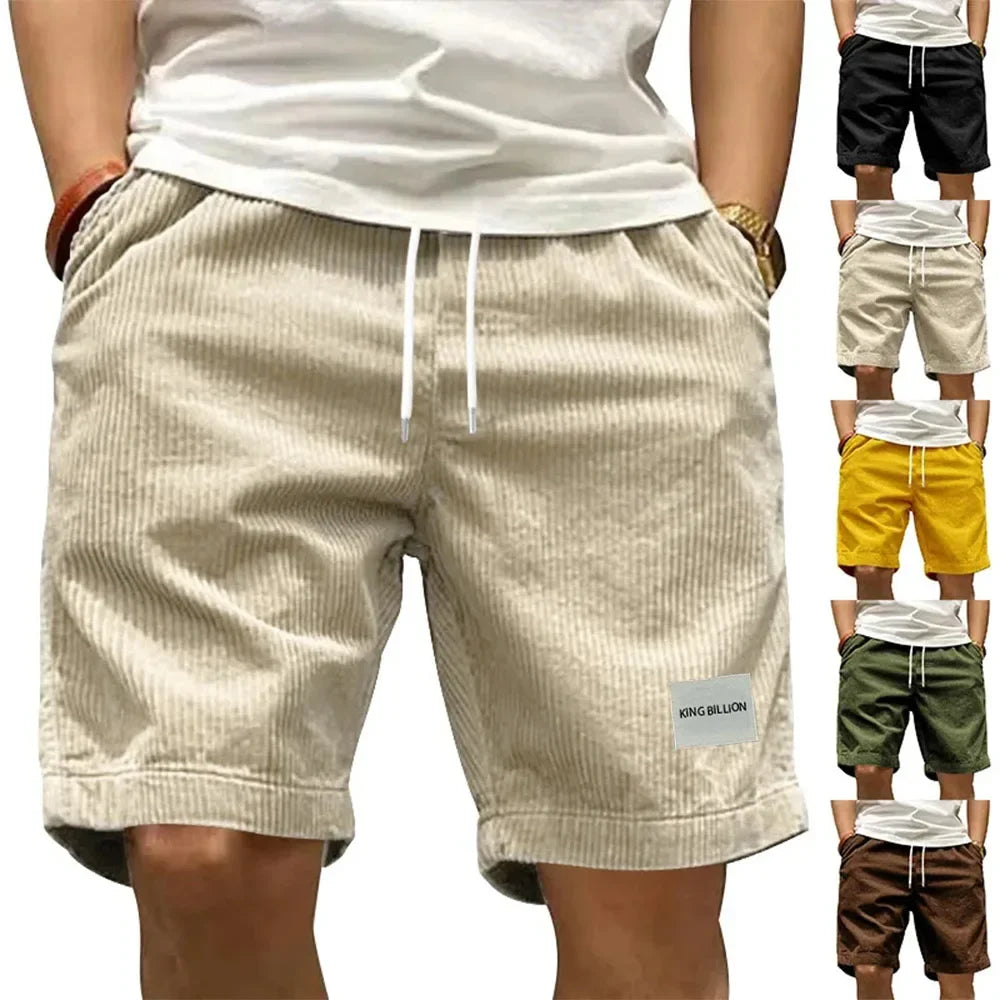 Jean et Marcel™ | Short Homme en Velours Côtelé Moderne