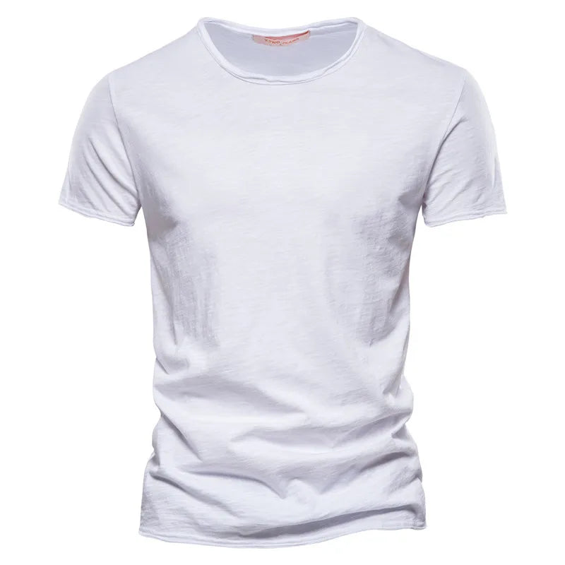 Jean™ | T-shirt d'Été en Coton à Col Rond