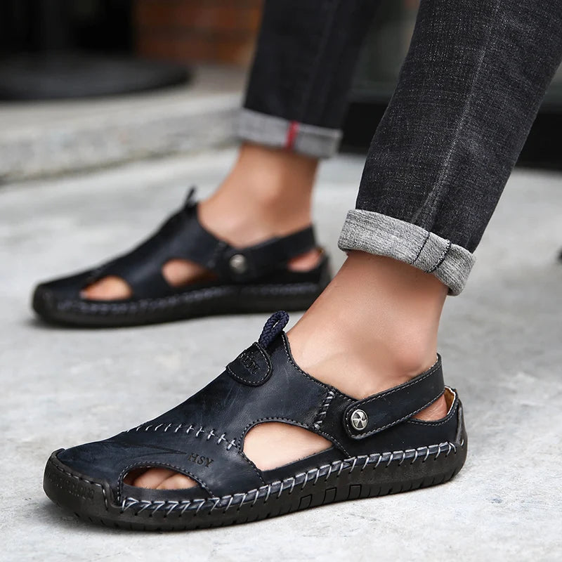 Bernard™ | Sandales en Cuir Classiques pour Homme