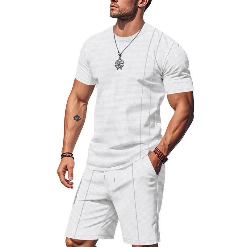 Jean™ | Ensemble d'Été 2 Pièces pour Homme – Doux & Respirant