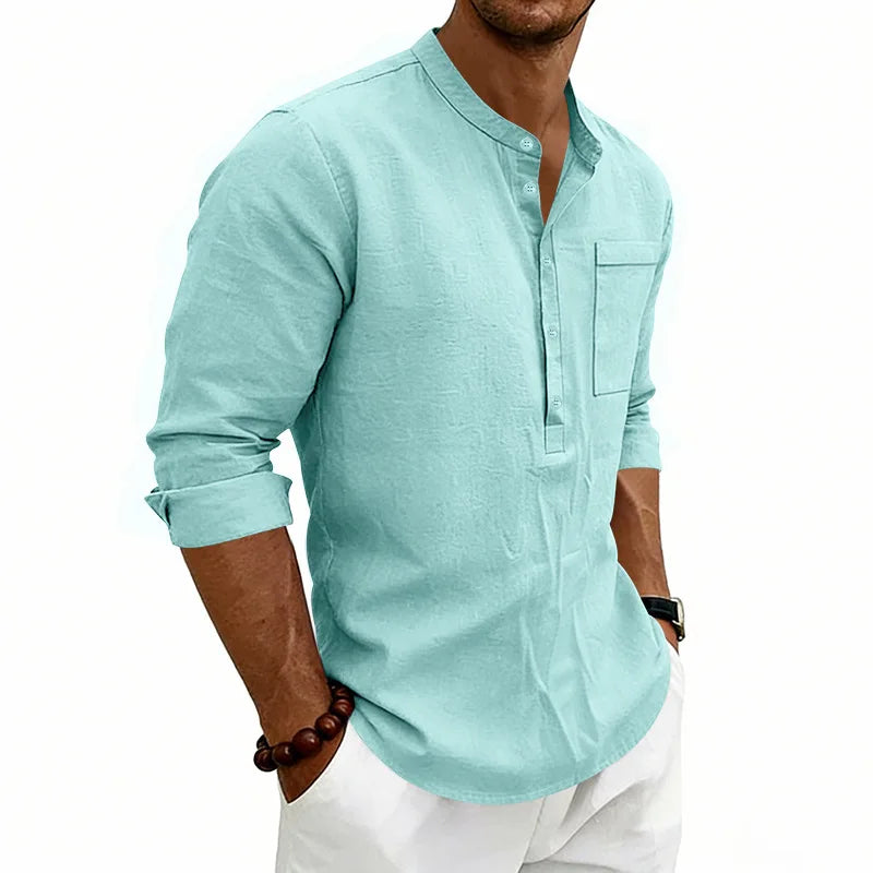 Étienne™ | Chemise d’Été Décontractée avec Poche Poitrine