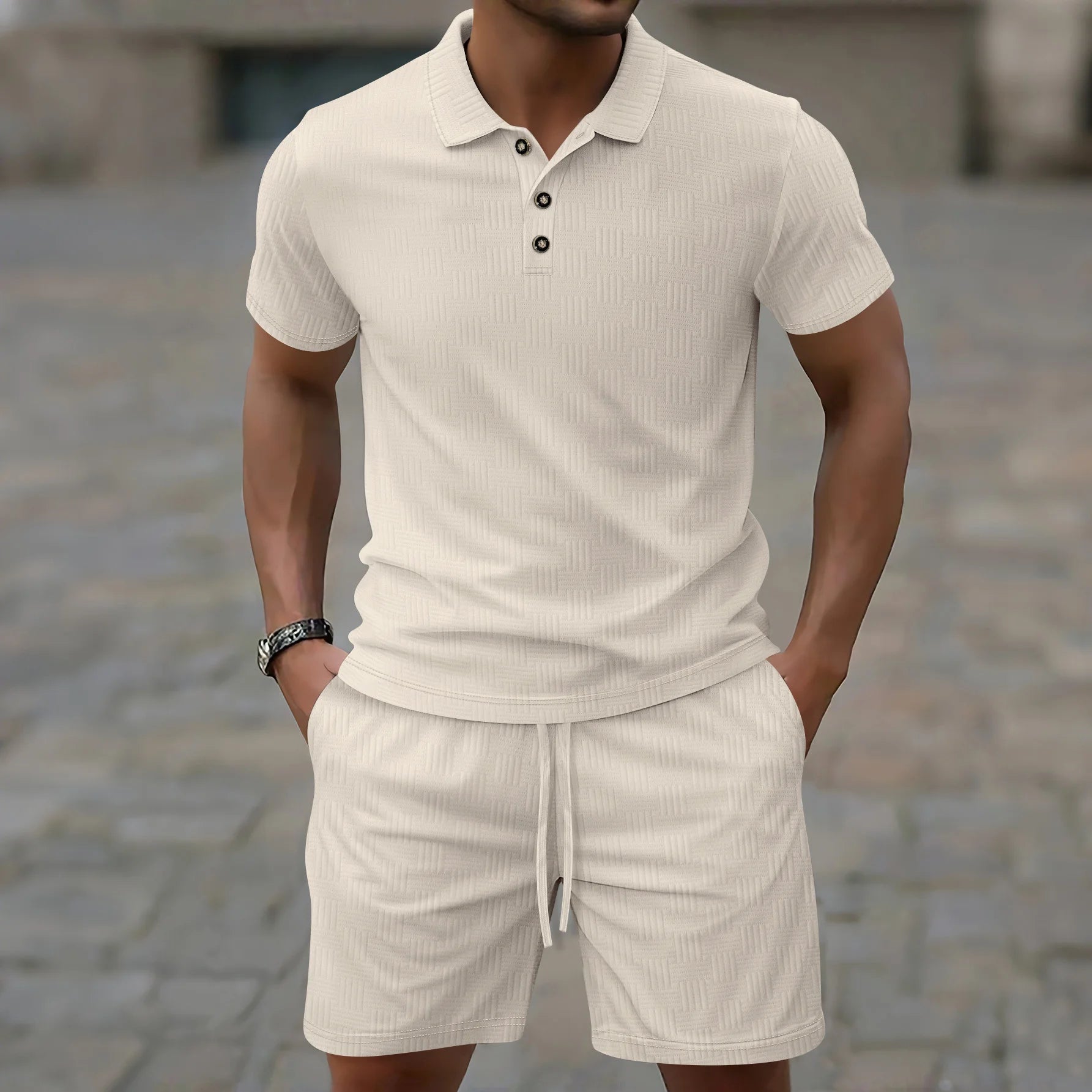 Jean et Marcel™ | Ensemble Polo d'Été Moderne