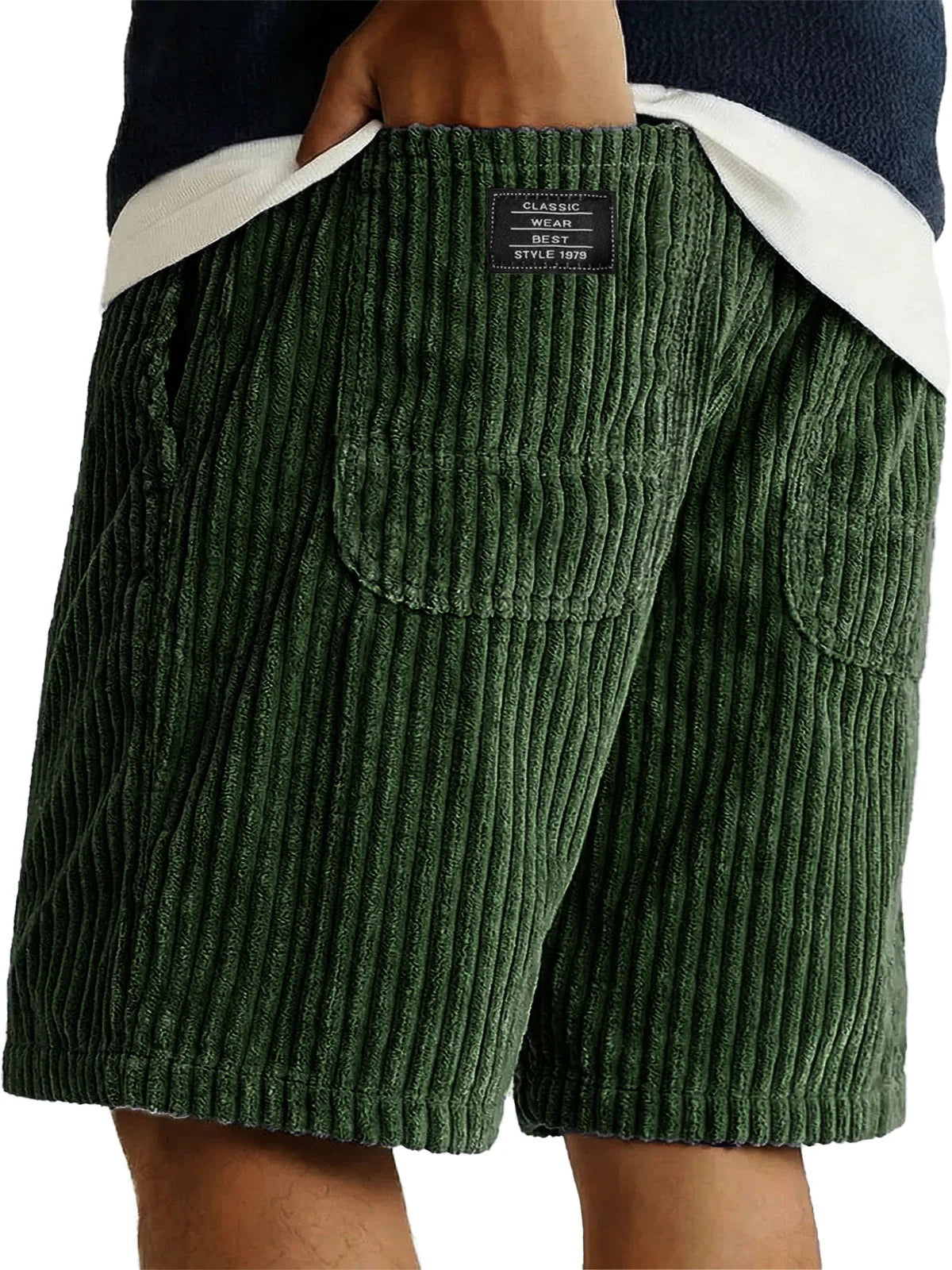 Jean et Marcel™ | Short Vintage Confort en Velours Côtelé