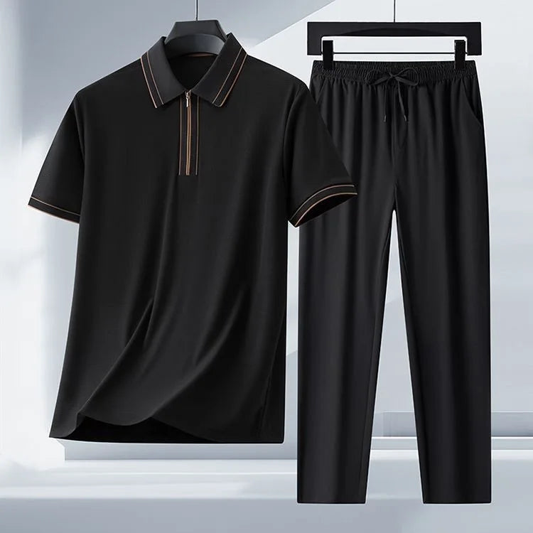 Jean™ | Ensemble Polo d'Été Respirant pour Homme