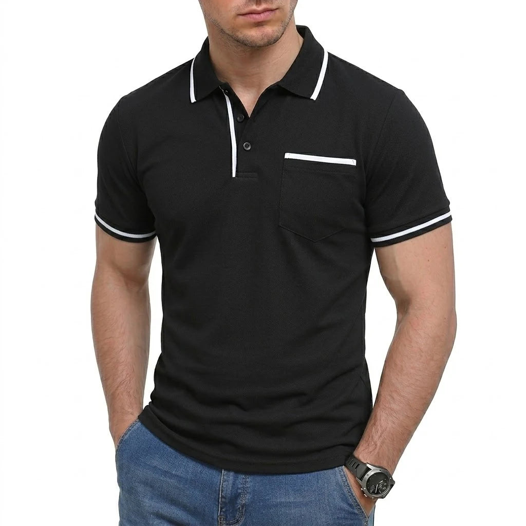 Jean™ | Polo Homme Estival au Style Décontracté