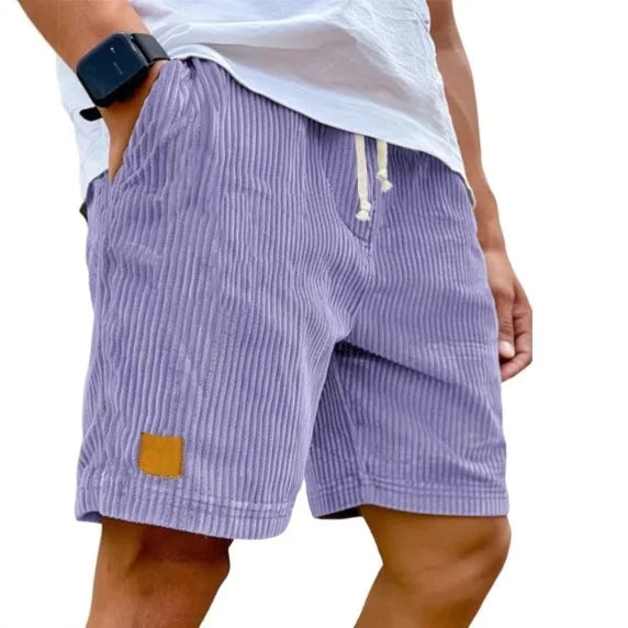 Philippe™ | Short Rétro en Velours Côtelé