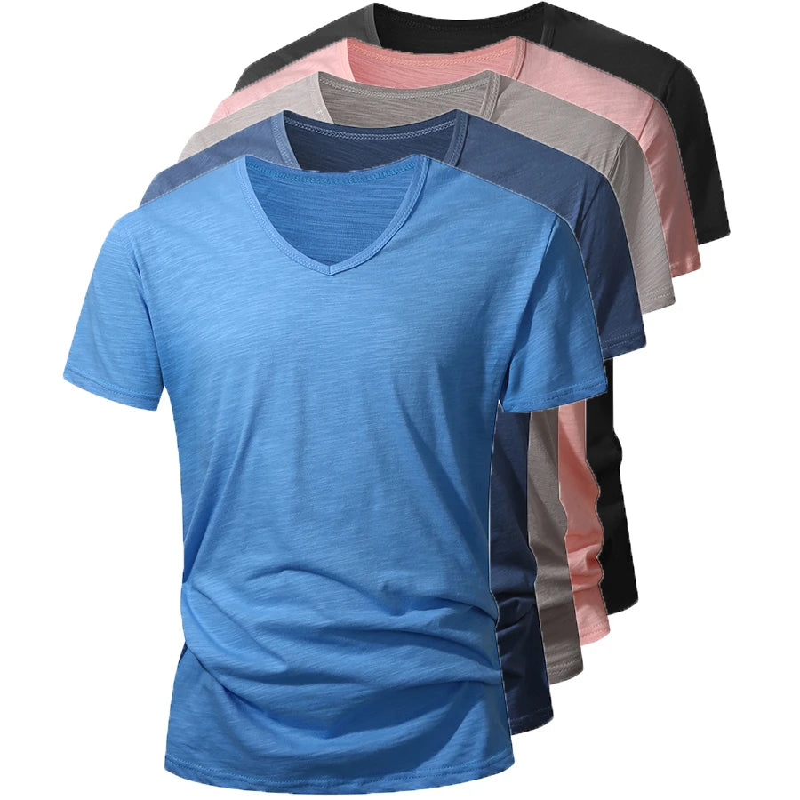 Jean™ | T-shirt Col V Premium pour Homme