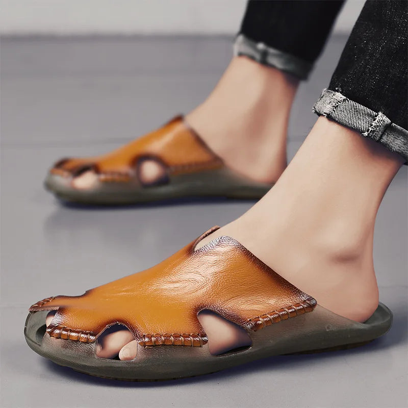 Laurent™ | Mocassins Confort en Cuir – Marchez Sans Douleur