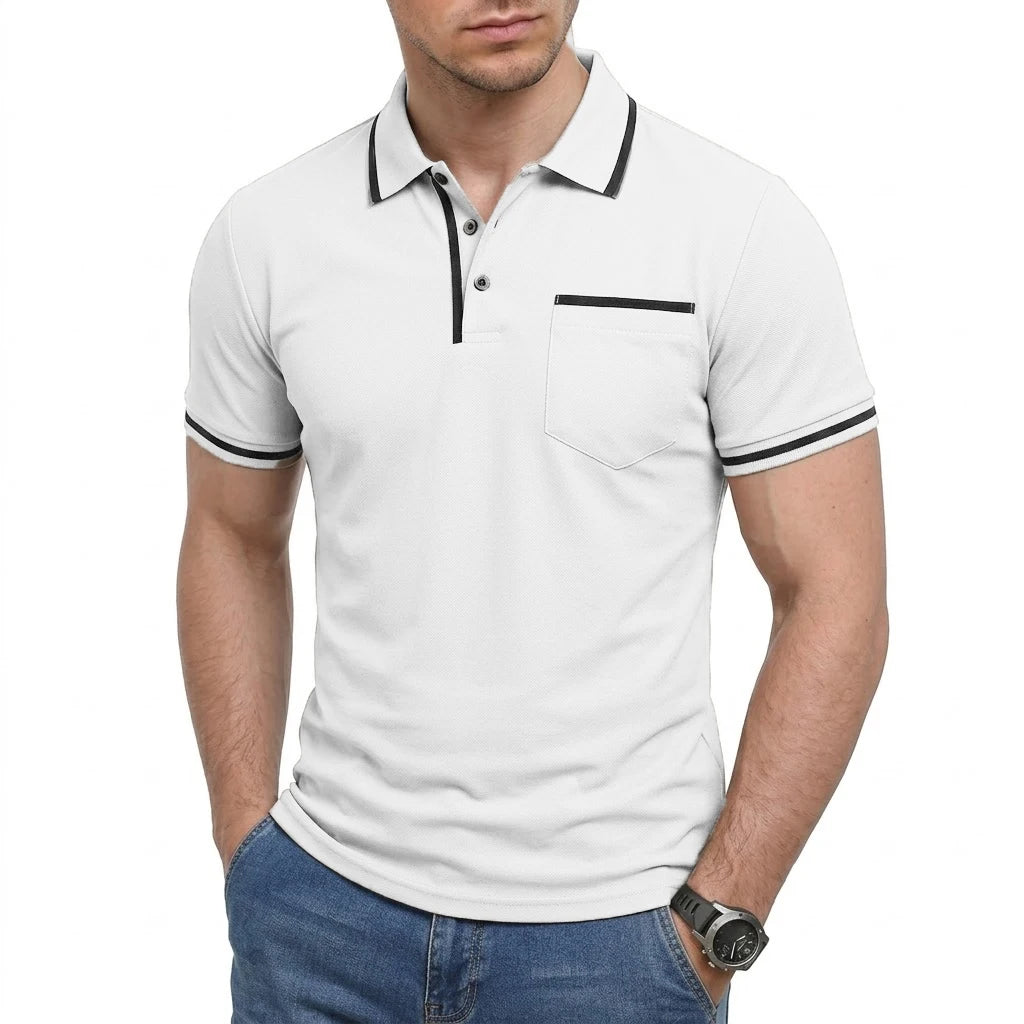 Jean™ | Polo Homme Estival au Style Décontracté