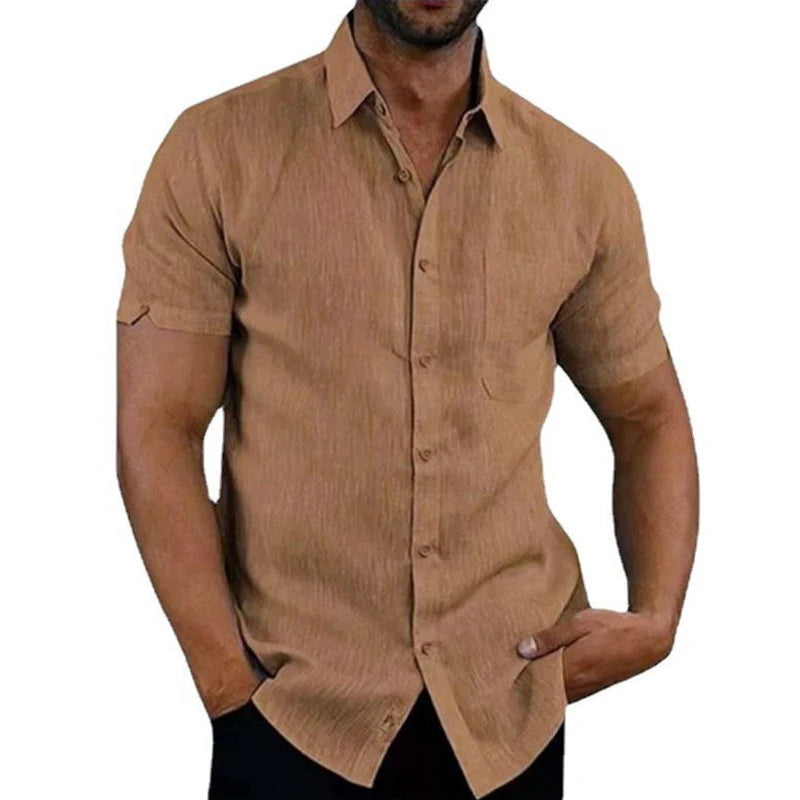 Philippe™ | Chemise en Lin Respirante pour Homme