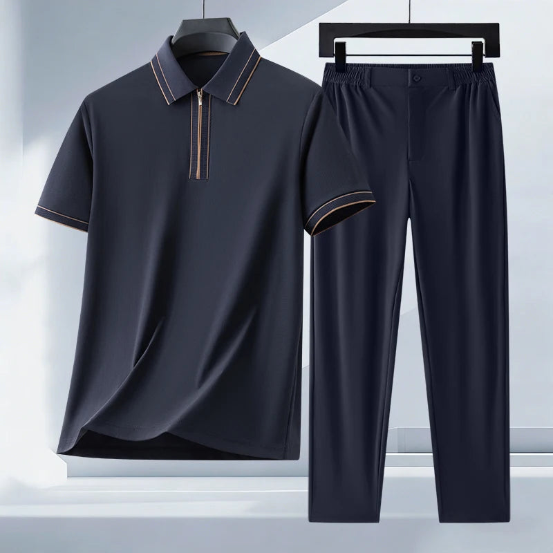 Jean™ | Ensemble Polo d'Été Respirant pour Homme