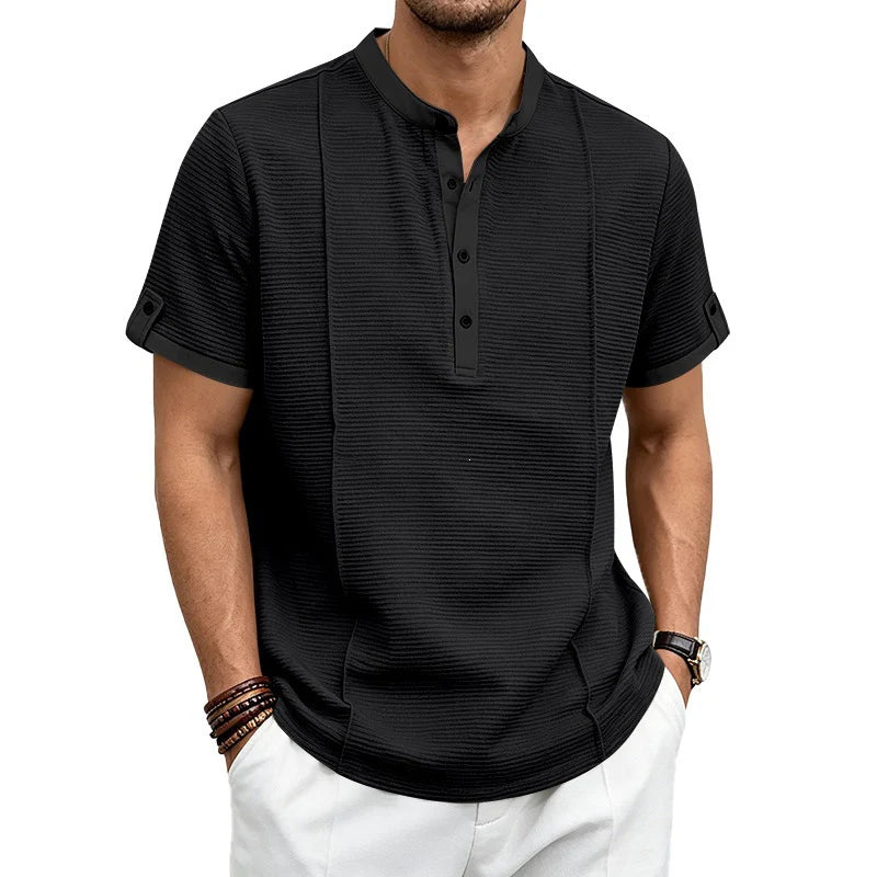 Jean et Marcel™ | Chemise Henley confortable et intemporelle
