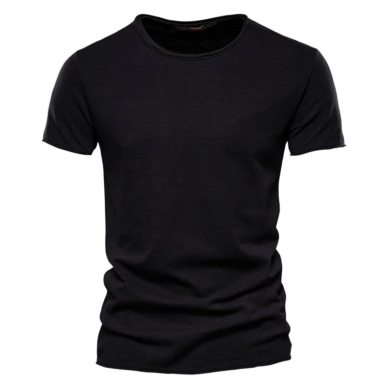 Jean™ | T-shirt d'Été en Coton à Col Rond