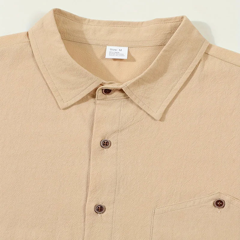 Jean et Marcel™ | Chemise d'Été Décontractée à Boutons
