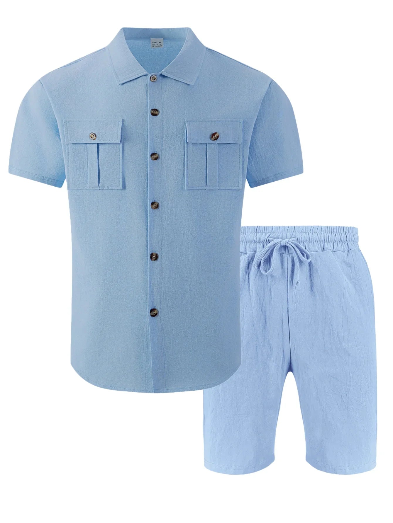 Jean et Marcel™ | Ensemble décontracté en lin pour homme, idéal par temps chaud.