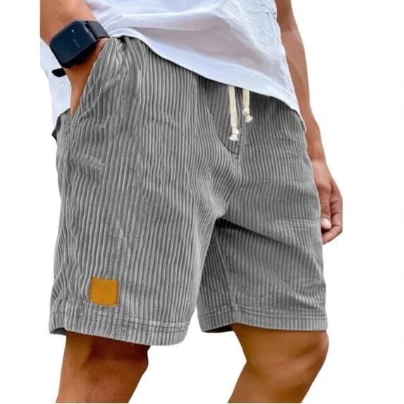 Philippe™ | Short Rétro en Velours Côtelé