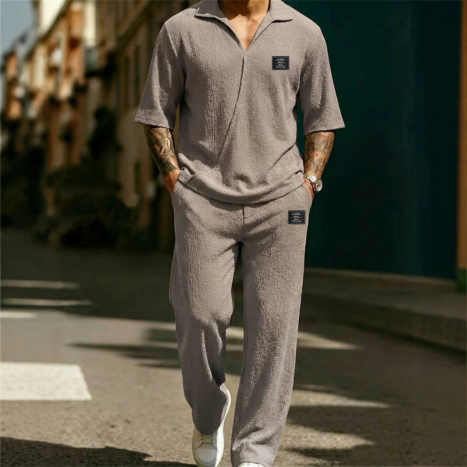 Jean et Marcel™ | Ensemble Jogging d'Été Confortable