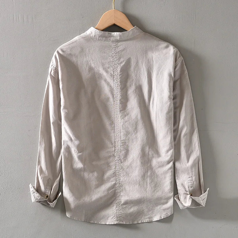 Jean™ | Chemise en Lin pour Homme à Boutons