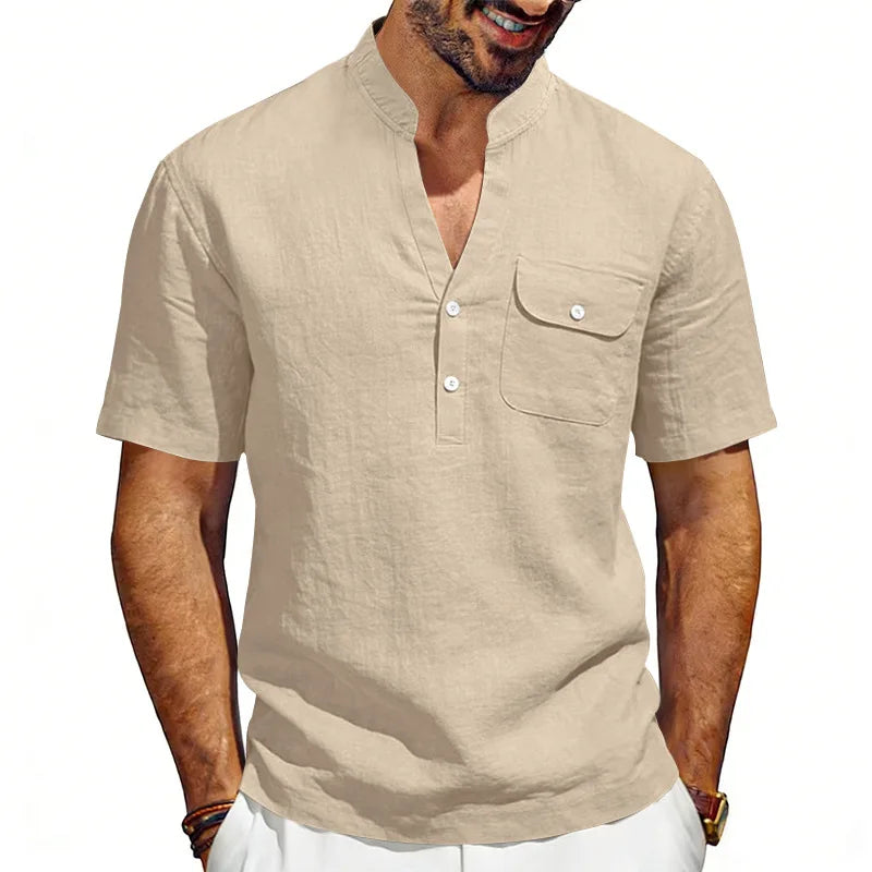 Jean et Marcel™ | Chemise Homme Élégante avec Poche Poitrine