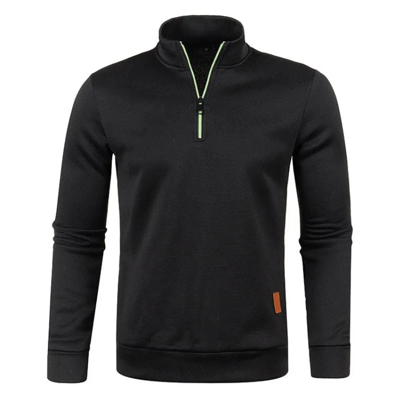 Laurent™ | Sweat-shirt Sportif Homme avec Demi-Zip