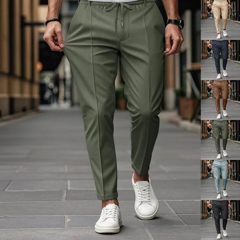 Jean et Marcel™ | Pantalon Homme Slim Fit – Coupe Droite Élégante
