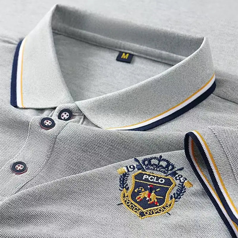 Phillpe™ | Polo de Luxe avec Logo Brodé