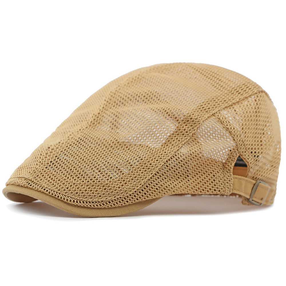 Casquette à visière en maille