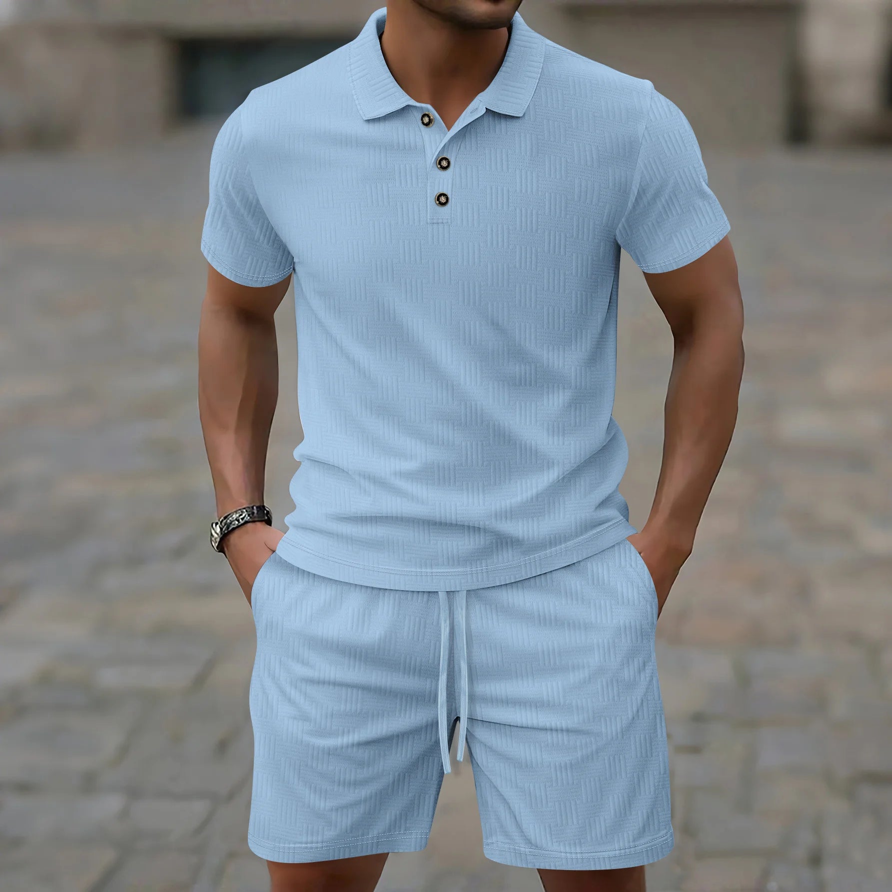 Jean et Marcel™ | Ensemble Polo d'Été Moderne