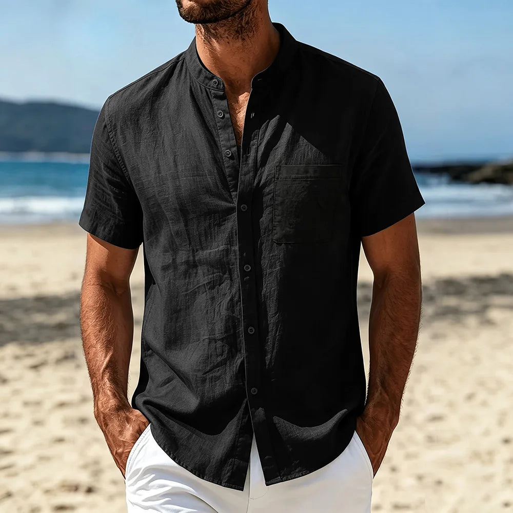 Jean et Marcel™ | Chemise Homme Confortable pour les Journées d'Été