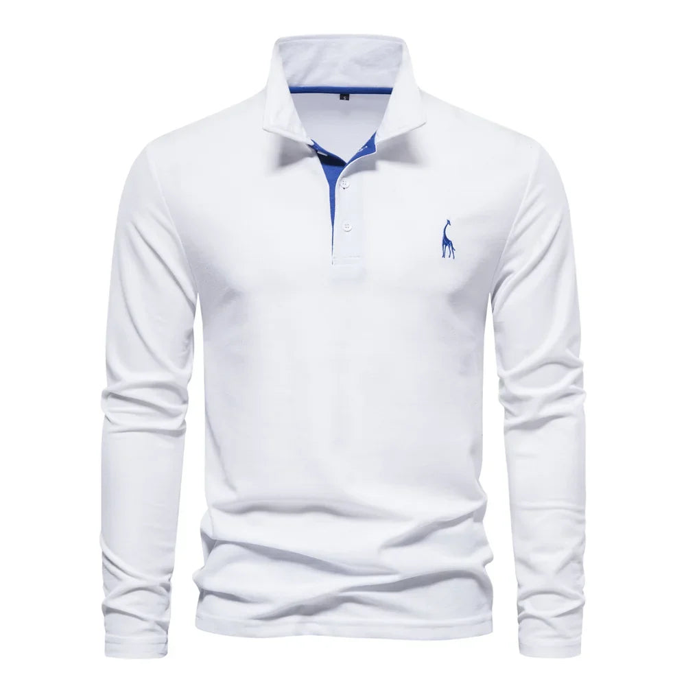 Philippe™ | Polo Décontracté à Manches Longues