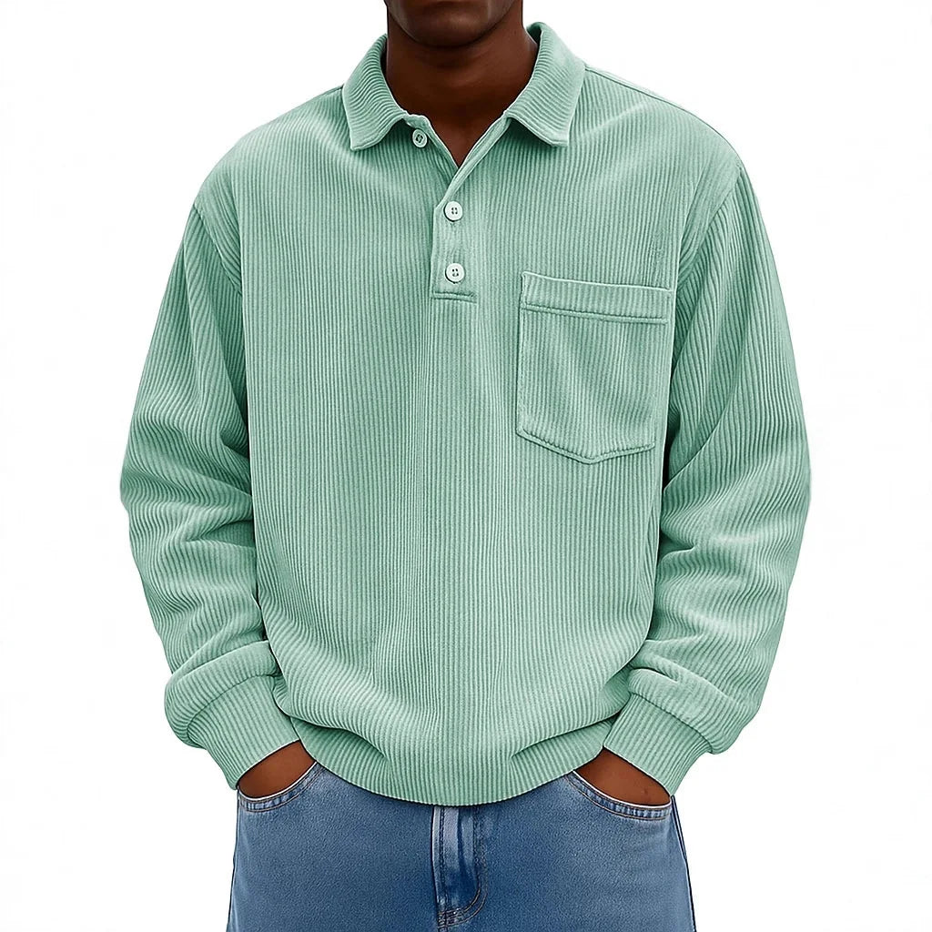 Jean et Marcel™ | Chemise Polo Corduroy Élégante