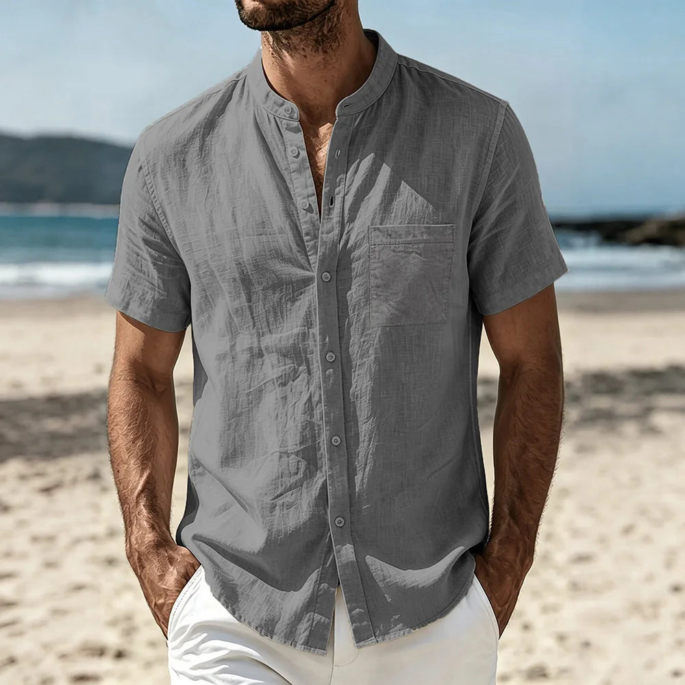 Jean et Marcel™ | Chemise Homme Confortable pour les Journées d'Été