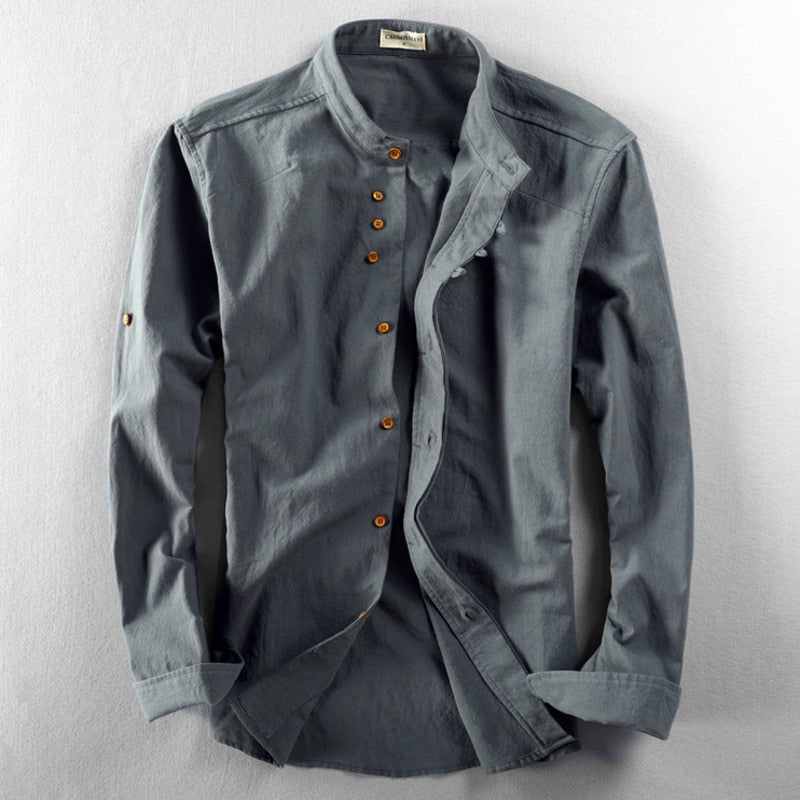 Jean-Pierre™ | Chemise Style Japonais — Légère, Élégante & Intemporelle