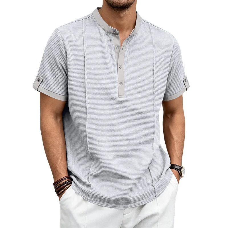 Jean et Marcel™ | Chemise Henley confortable et intemporelle