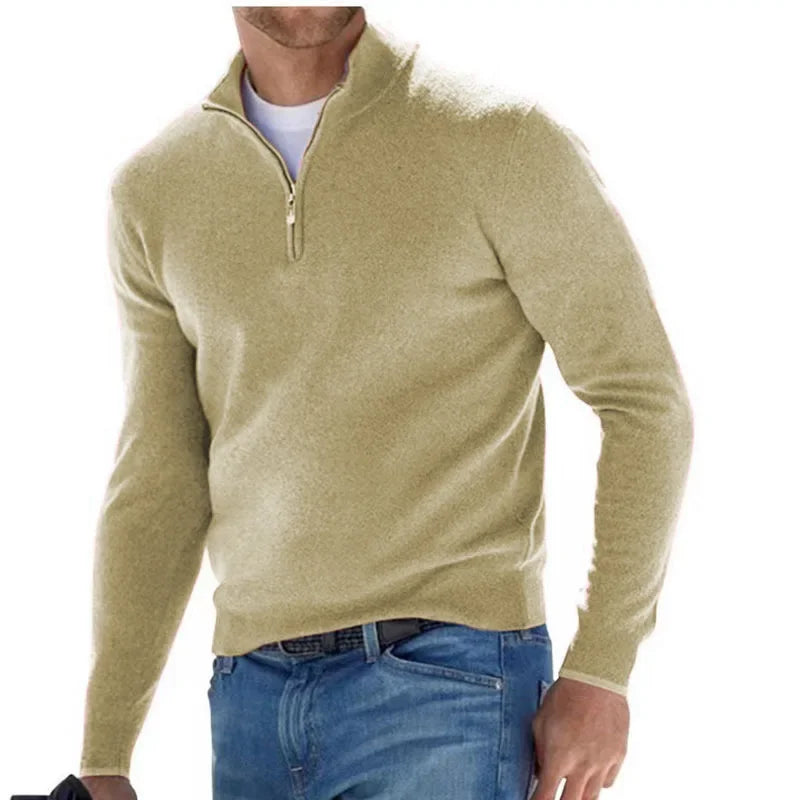Jean™ | Pull décontracté à demi-zip