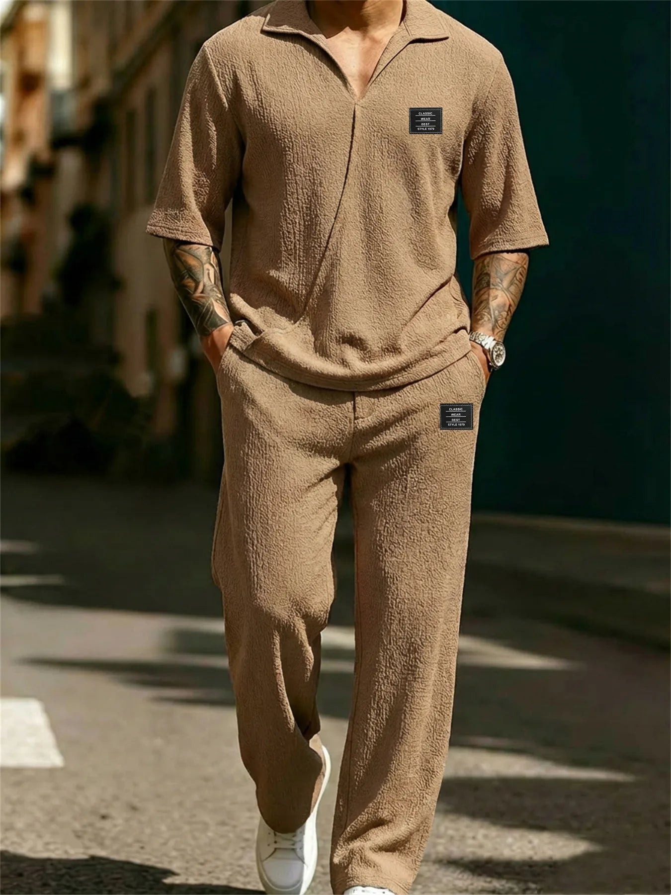 Jean et Marcel™ | Ensemble Jogging d'Été Confortable