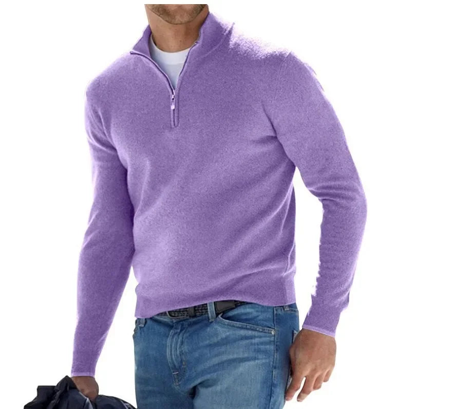 Jean™ | Pull décontracté à demi-zip