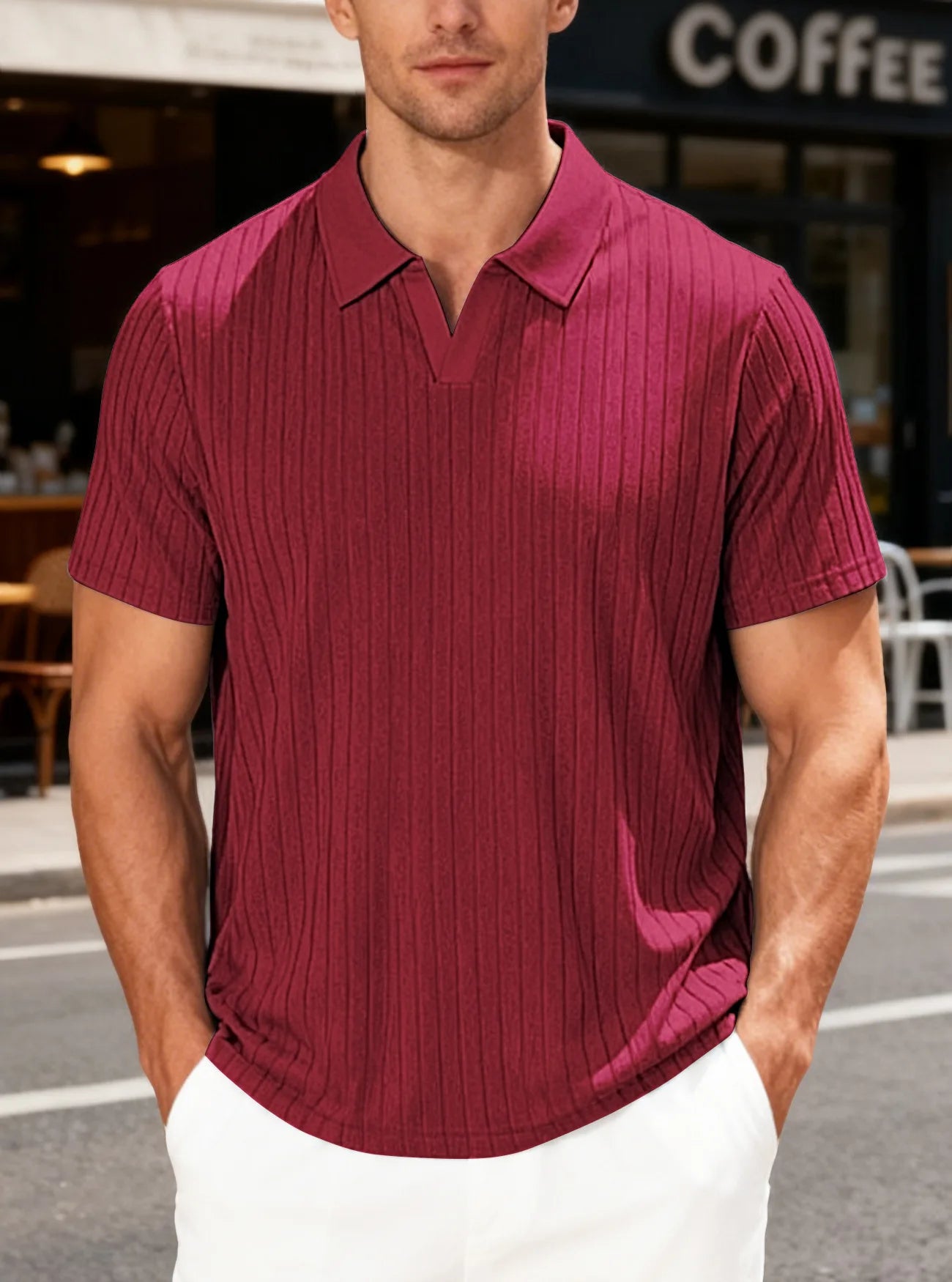 Jean et Marcel™ | Polo Estival Élégant