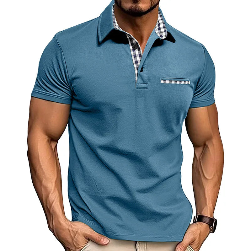 Jean™ | Polo Homme Élégant Avec Détails