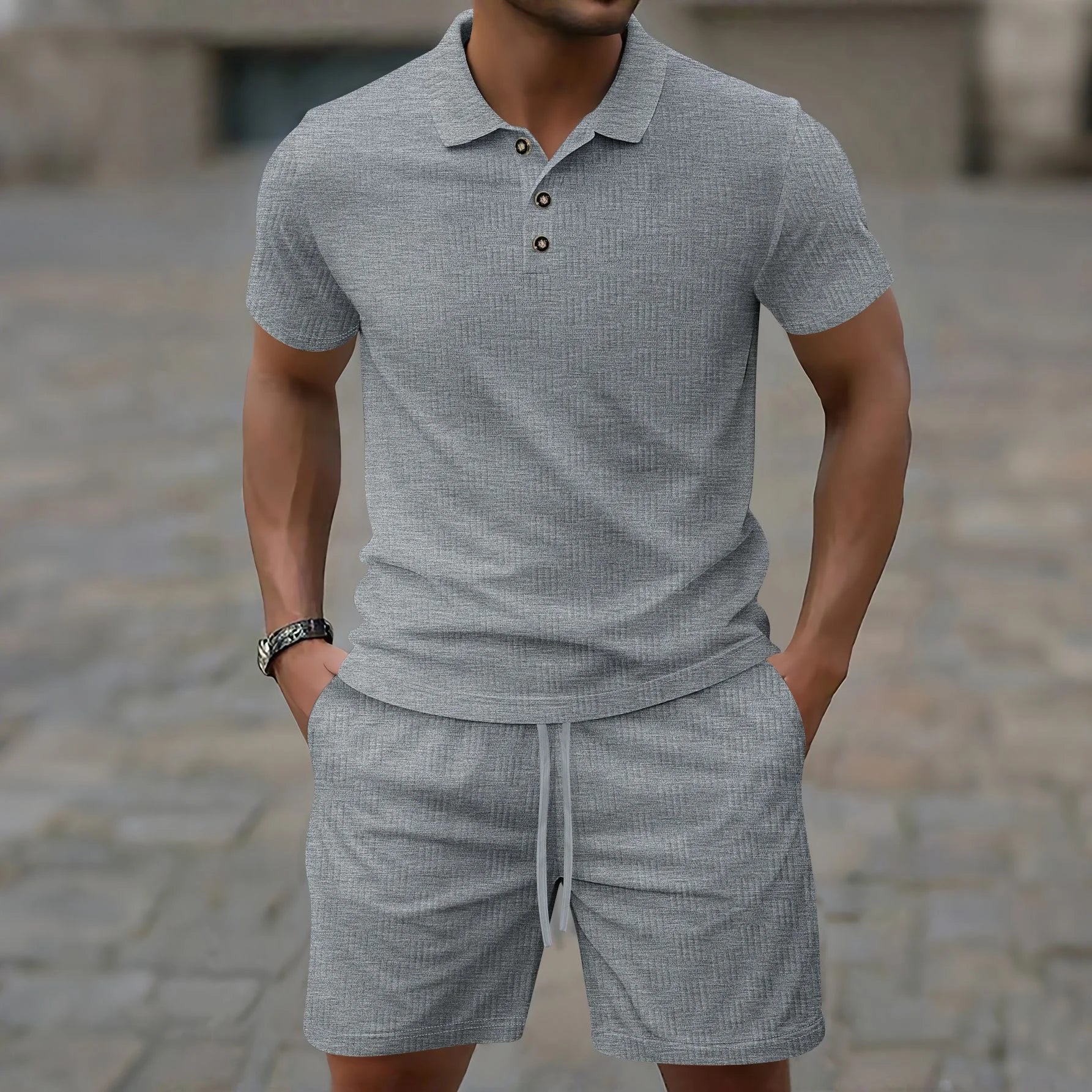 Jean et Marcel™ | Ensemble Polo d'Été Moderne